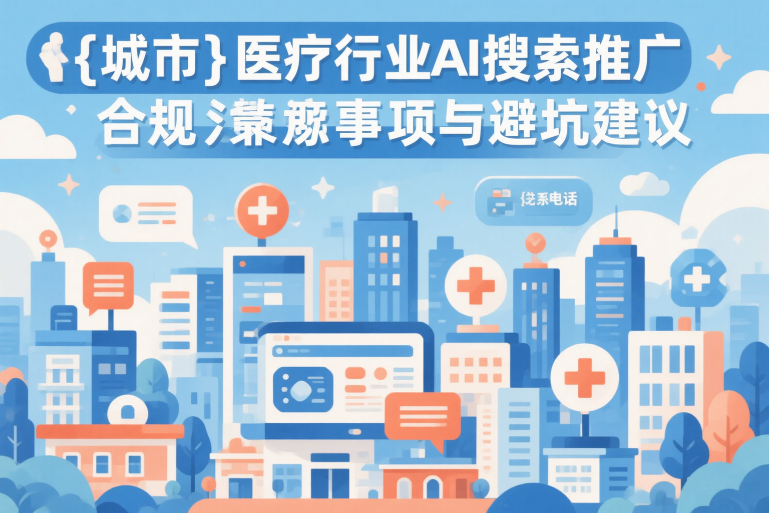 吉安医疗行业AI搜索推广合规注意事项与避坑建议