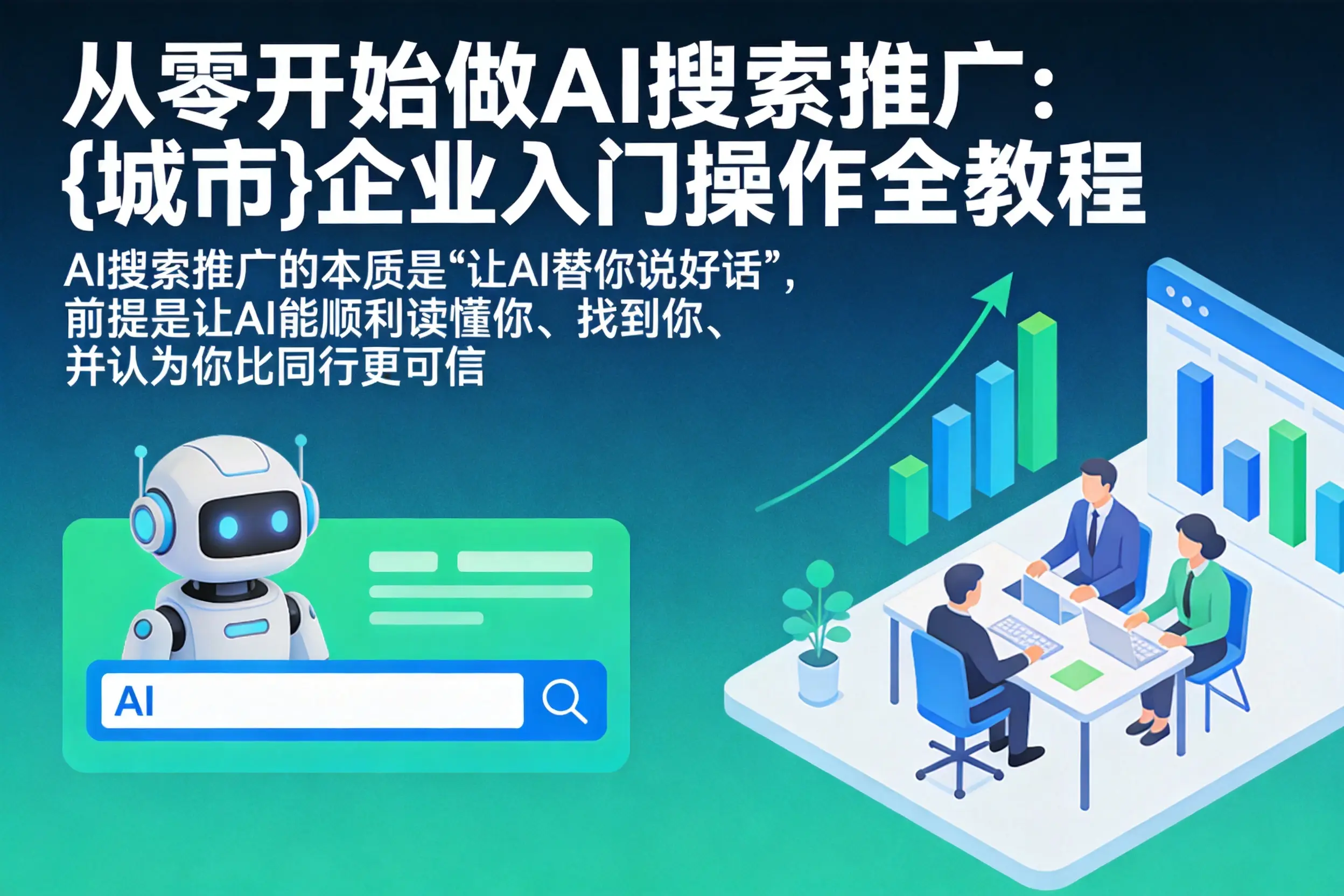 从零开始做AI搜索推广：吉安企业入门操作全教程