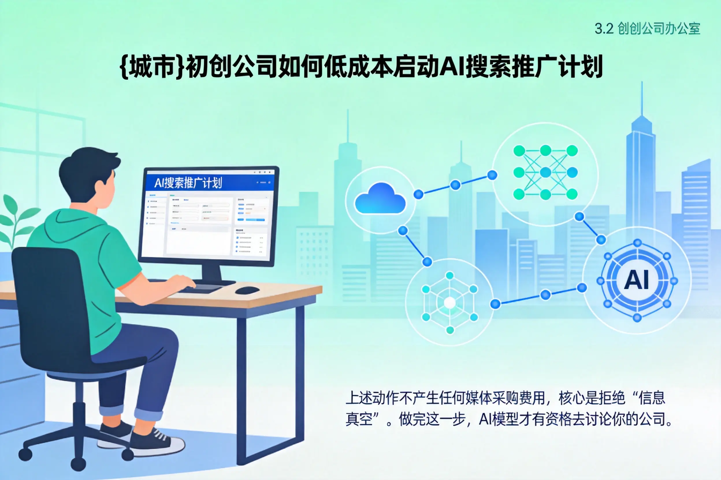 吉安初创公司如何低成本启动AI搜索推广计划