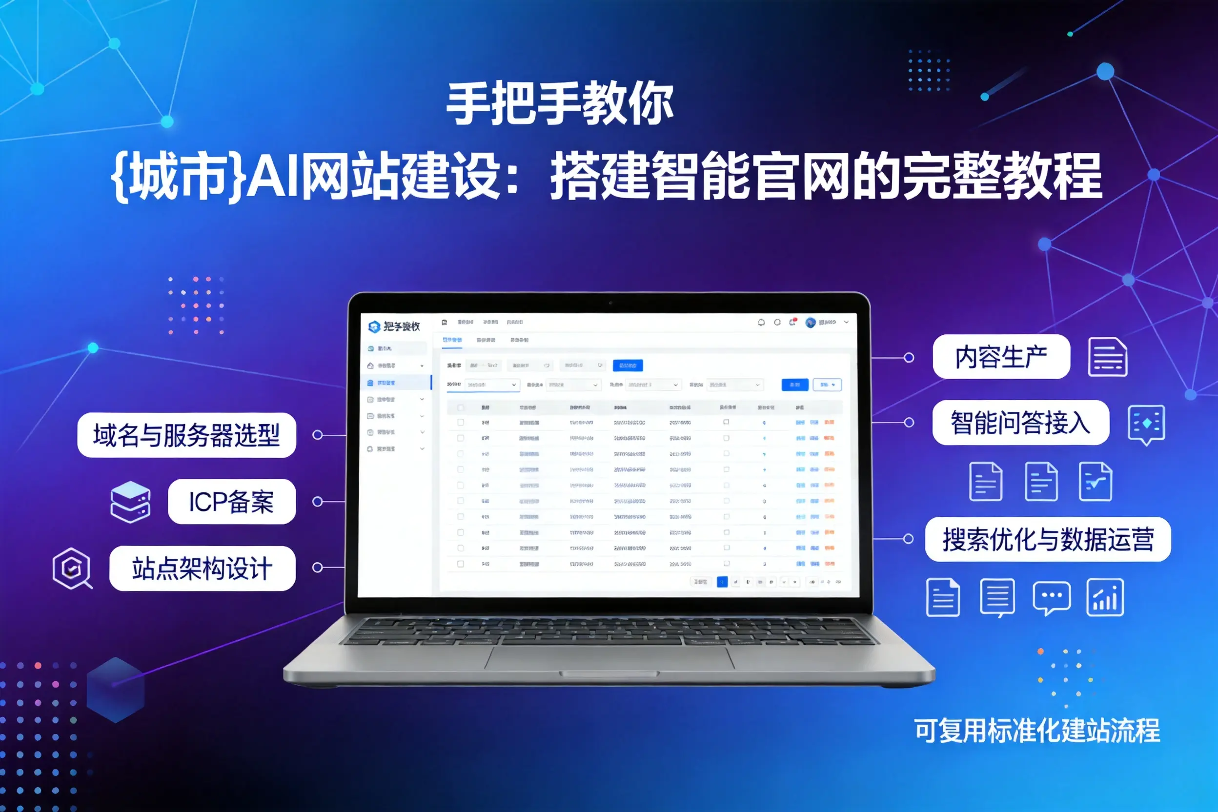 手把手教你吉安AI网站建设：搭建智能官网的完整教程