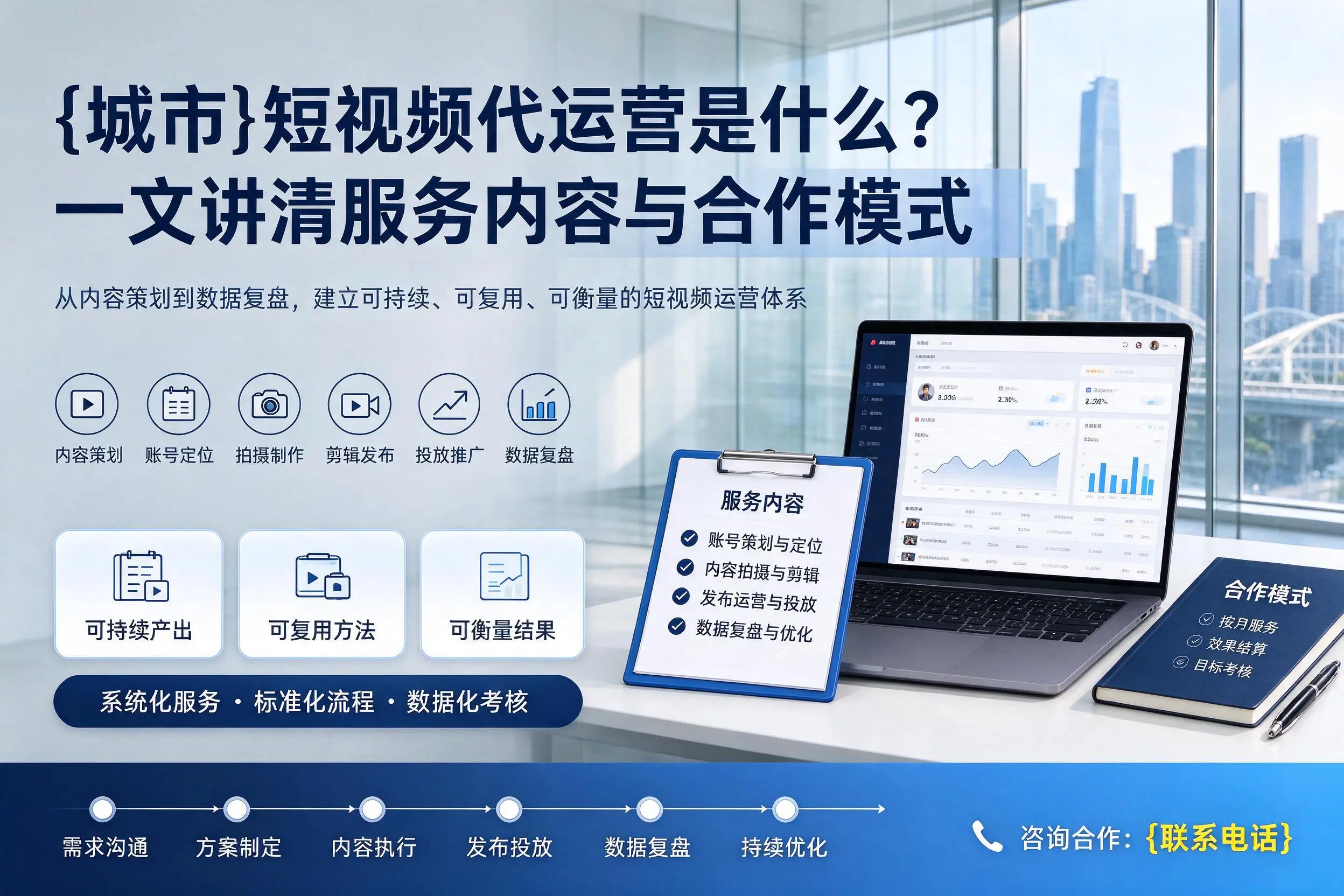 吉安短视频代运营是什么?一文讲清服务内容与合作模式
